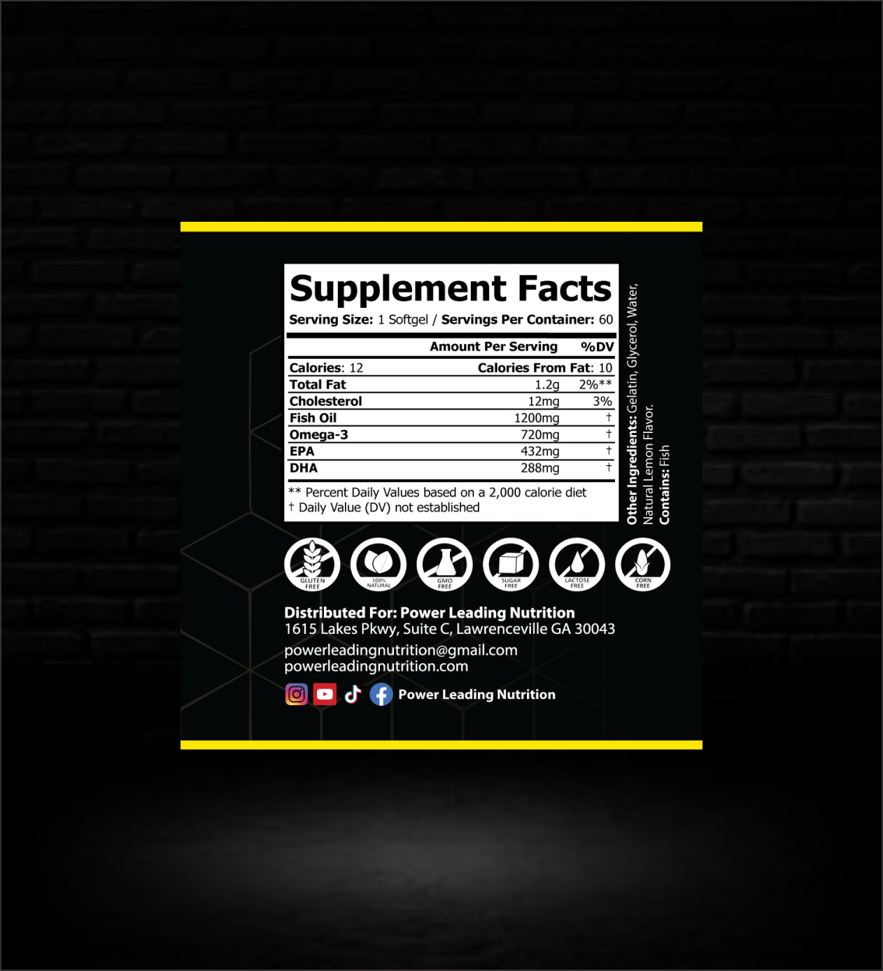 ACEITE DE PESCADO (200MG - OMEGA 3 - 720MG)