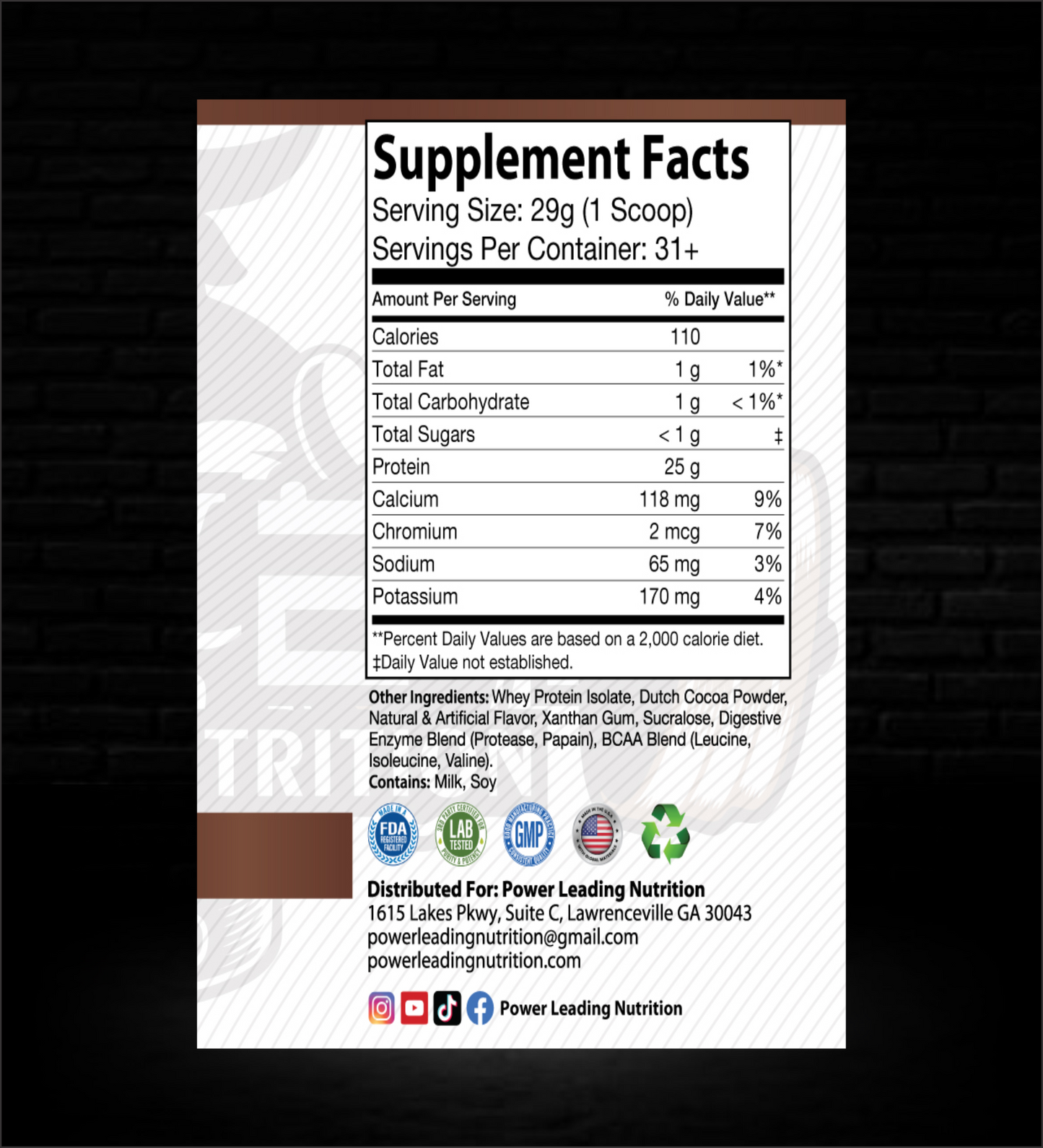 ISO - WHEY (Batido de chocolate)