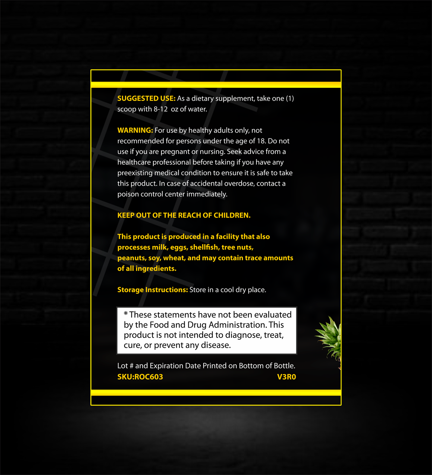 CURE Complete & Ultimate Recovery Elixir ( Fruit Punch)