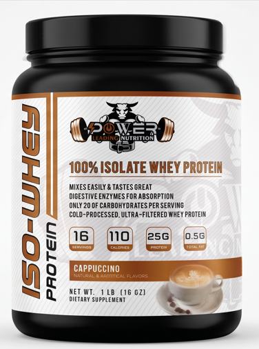ISO-WHEY Protein | 25g Whey Isolate | Cappuccino