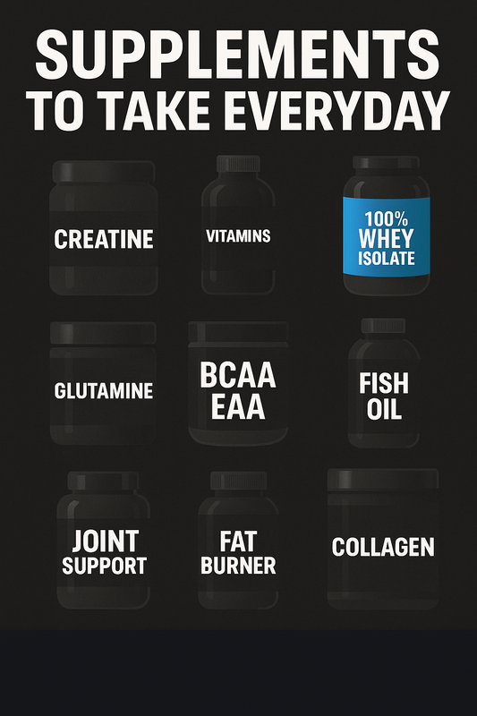 Top Daily Supplements for Fitness, Brain, Gut & Skin Health | Complete Guide