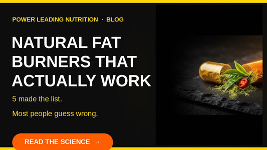 Natural Fat Burners That Actually Work (What the Research Says)