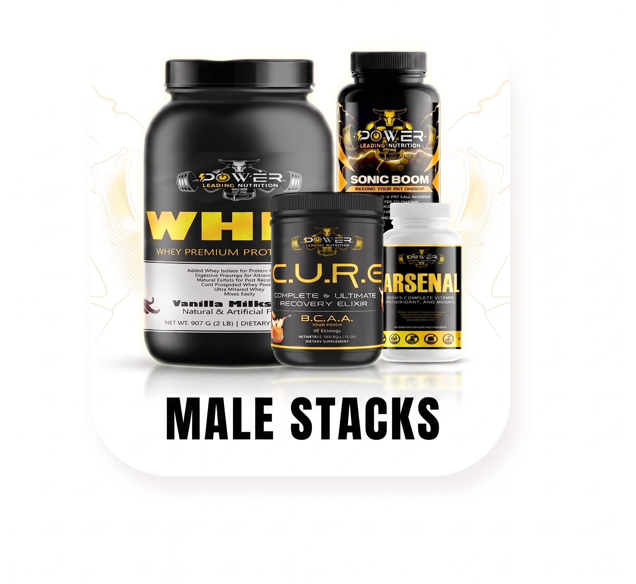 Male Stacks – Power Leading Nutrition