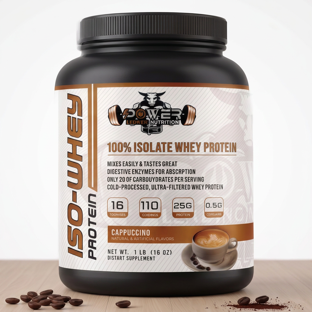 ISO-WHEY Protein | 25g Whey Isolate | Cappuccino