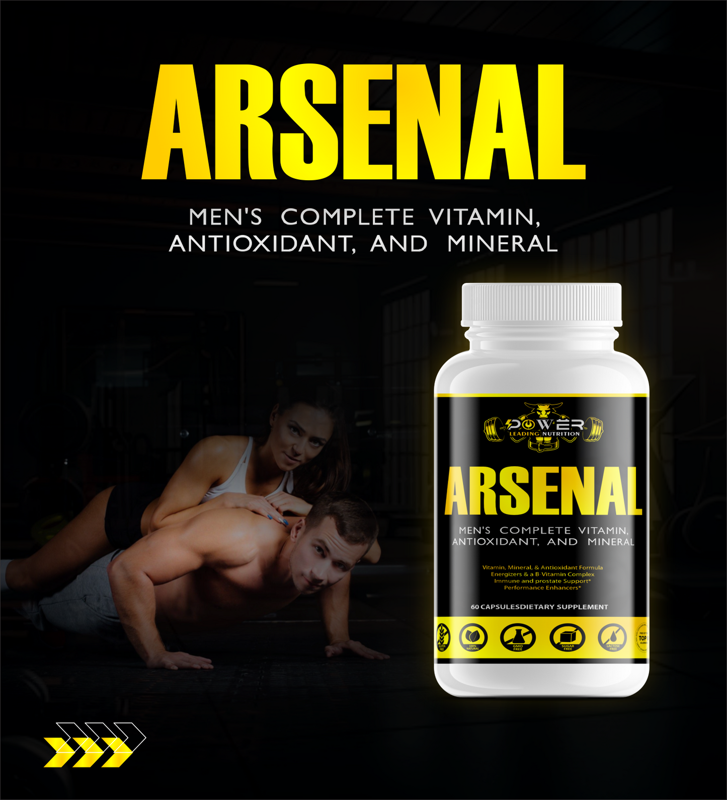 Arsenal Men's Complete Vitamin