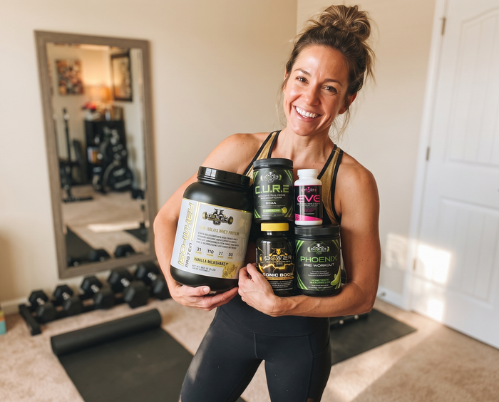 Customer using Power Leading Nutrition supplements