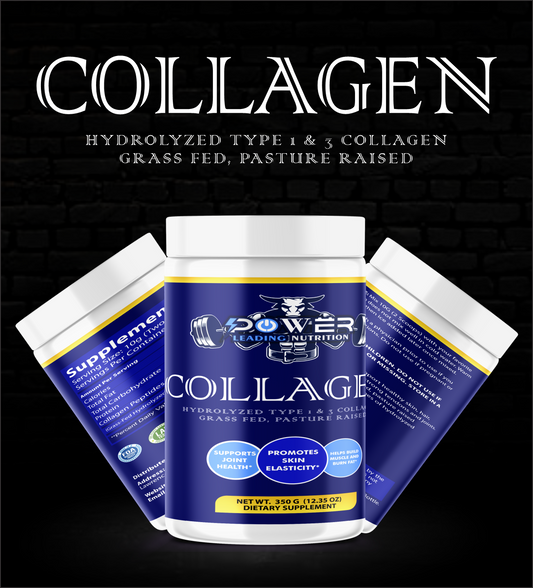 Collagen (Hydrolyzed Type 1 & 3 Collagen Grass Fed, Pasture Raised)