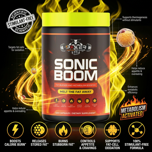 Sonic Boom Advanced Formula™ (Fat-Burner & Metabolism Booster) 🔥