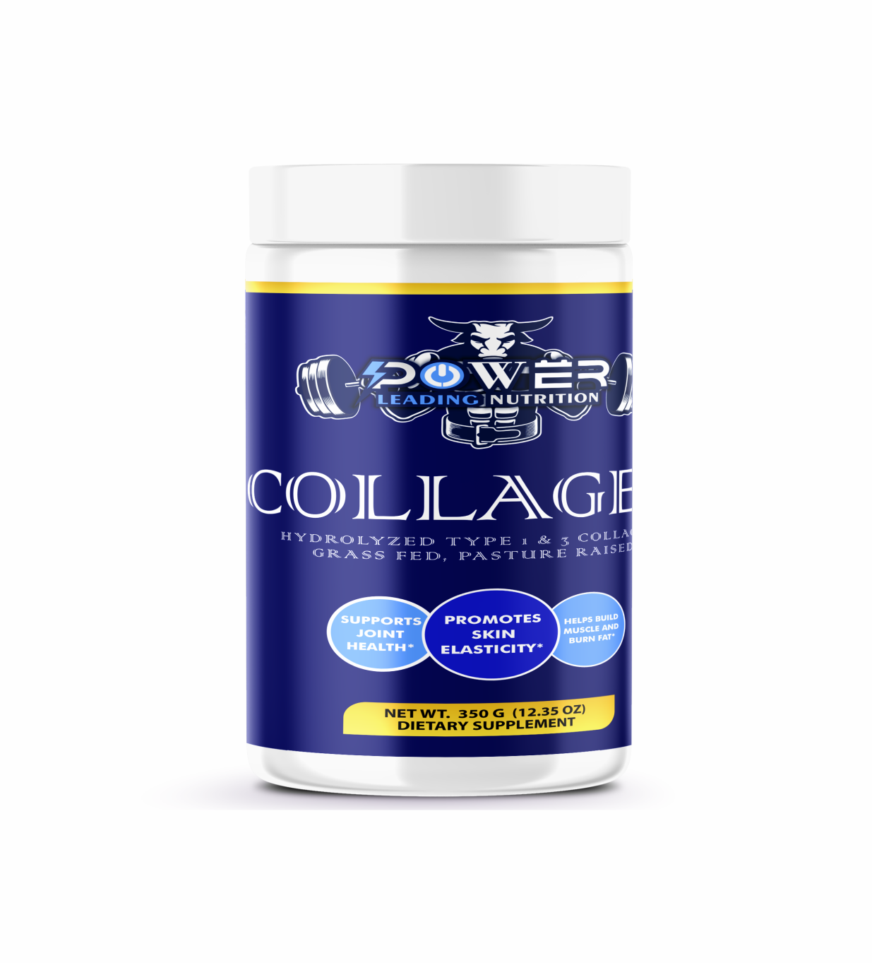 Collagen (Hydrolyzed Type 1 & 3 Collagen Grass Fed, Pasture Raised)