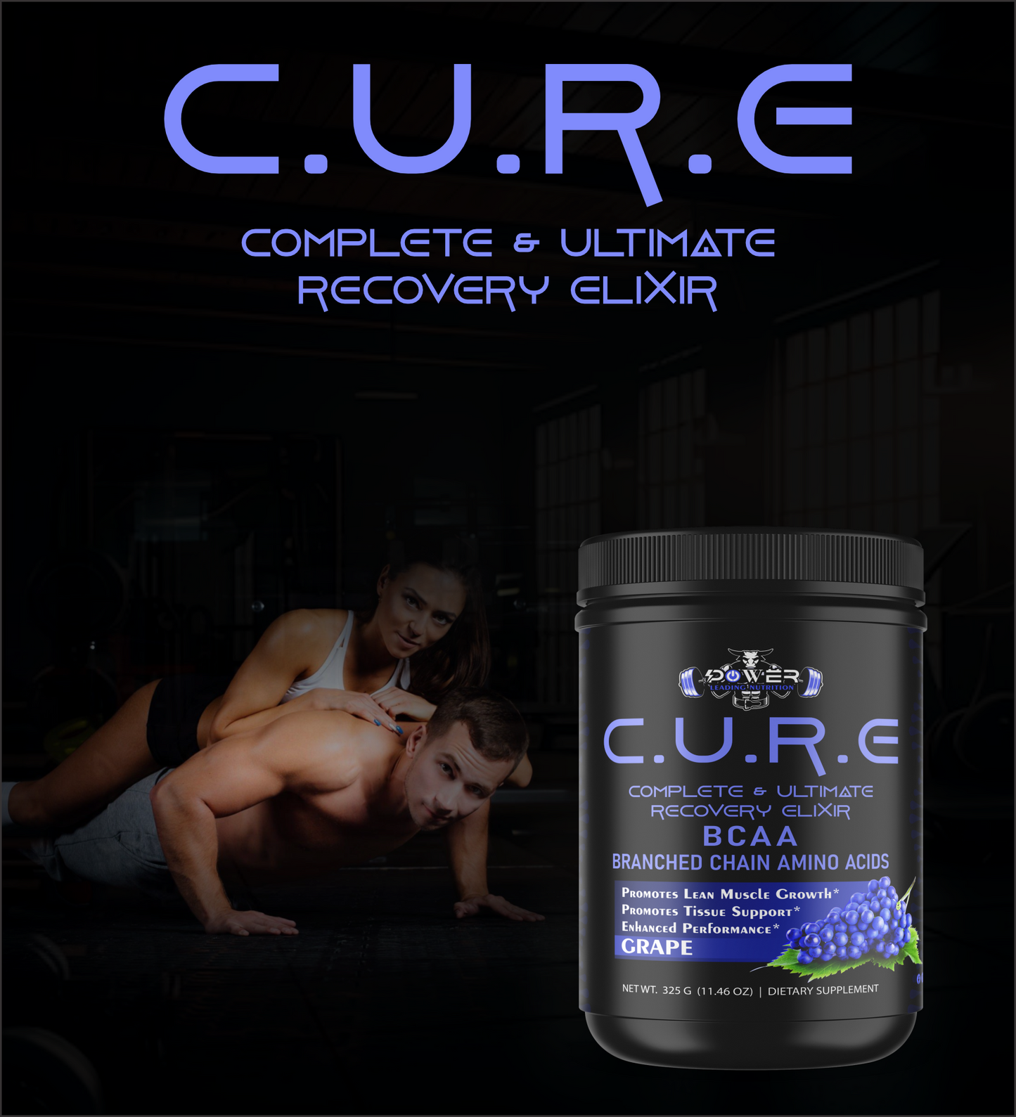 CURE Complete & Ultimate Recovery Elixir (Grape)