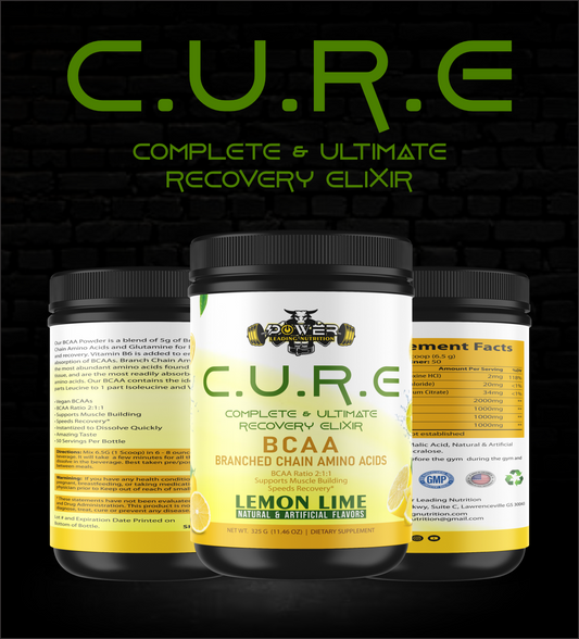 CURE Complete & Ultimate Recovery Elixir ( Lemon)