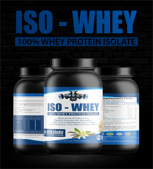 ISO - WHEY (Vanilla Milkshake)