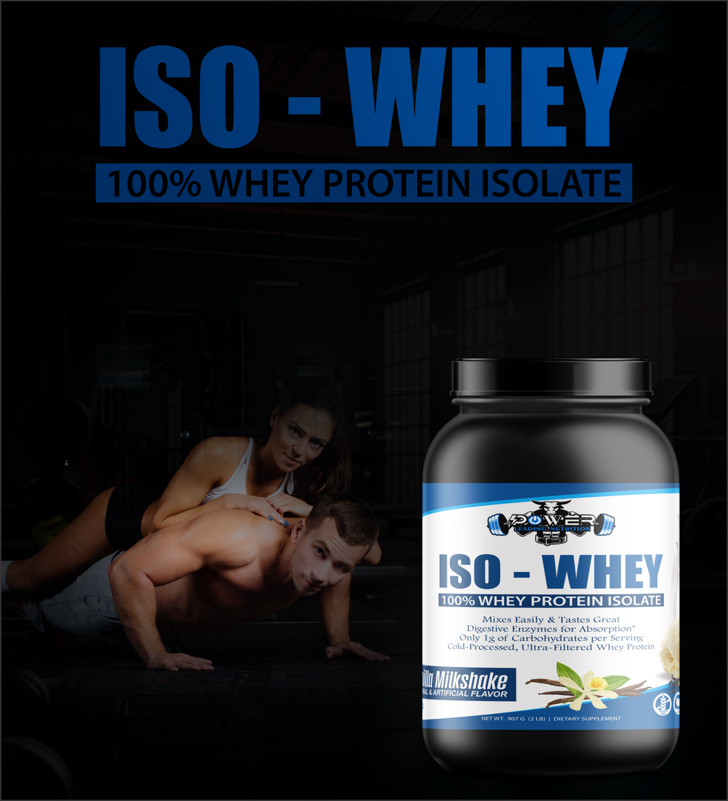 ISO - WHEY (Vanilla Milkshake)