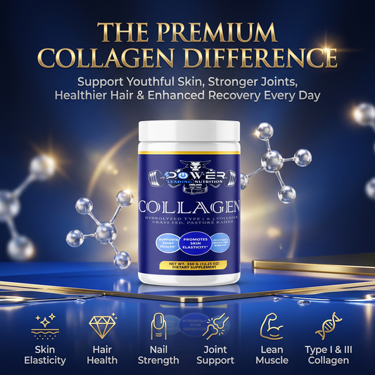Collagen (Hydrolyzed Type 1 & 3 Collagen Grass Fed, Pasture Raised)