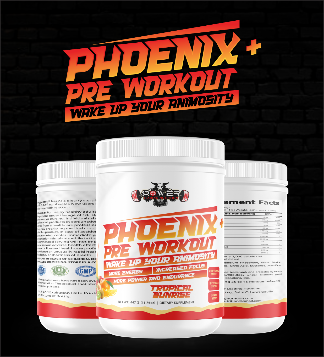 Phoenix + Pre Workout (Tropical Sunrise)