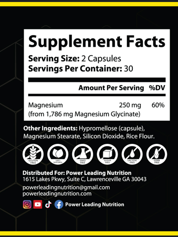 MAGNESIUM GLYCINATE ⚡