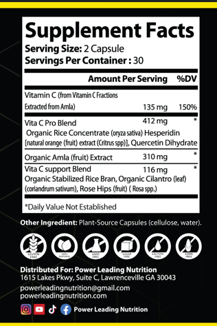 Plant-Source Vitamin C 🌿