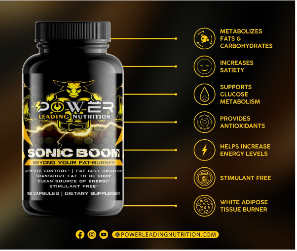 Sonic Boom (fat-Burner & Metabolism Booster)