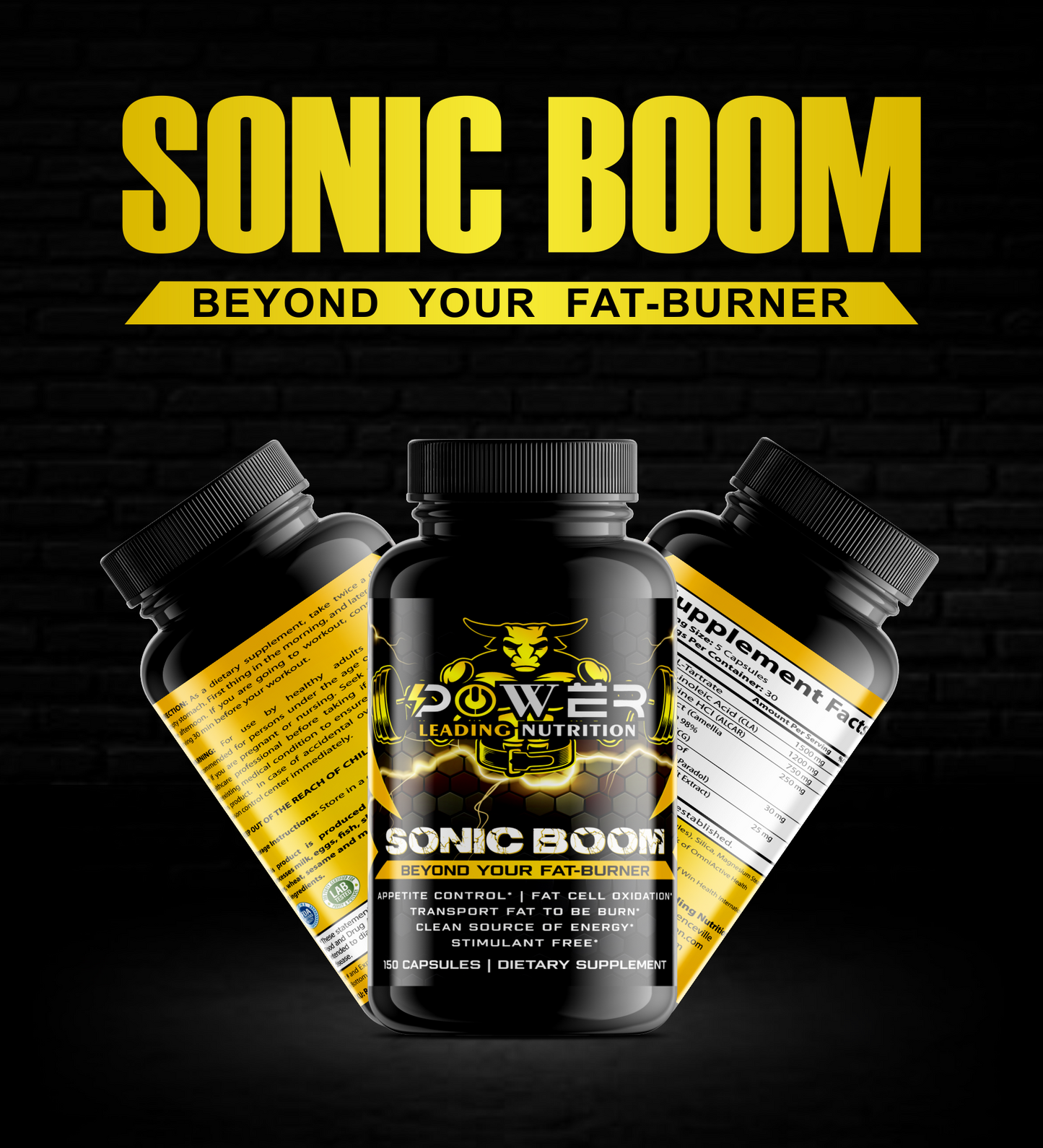 Sonic Boom (fat-Burner & Metabolism Booster)