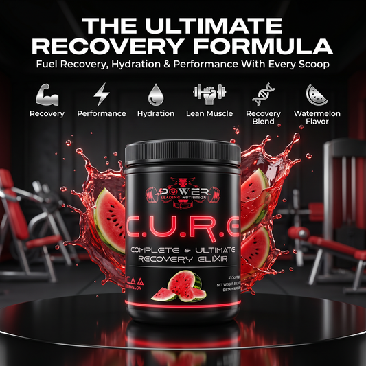 C.U.R.E.® Recovery Supplement | Muscle Recovery & Hydration (Watermelon)