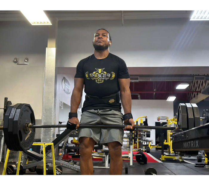 Customer using Power Leading Nutrition supplements