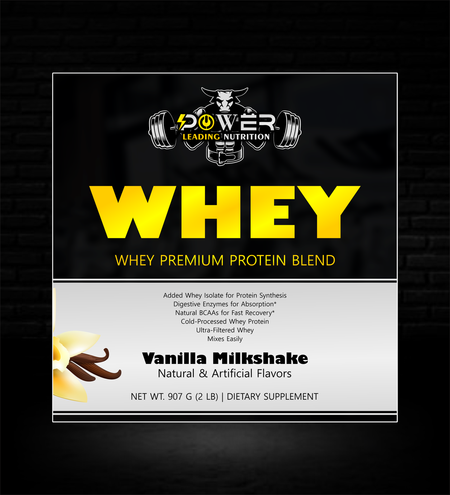 Whey Premium Protein Blend(Vanilla)