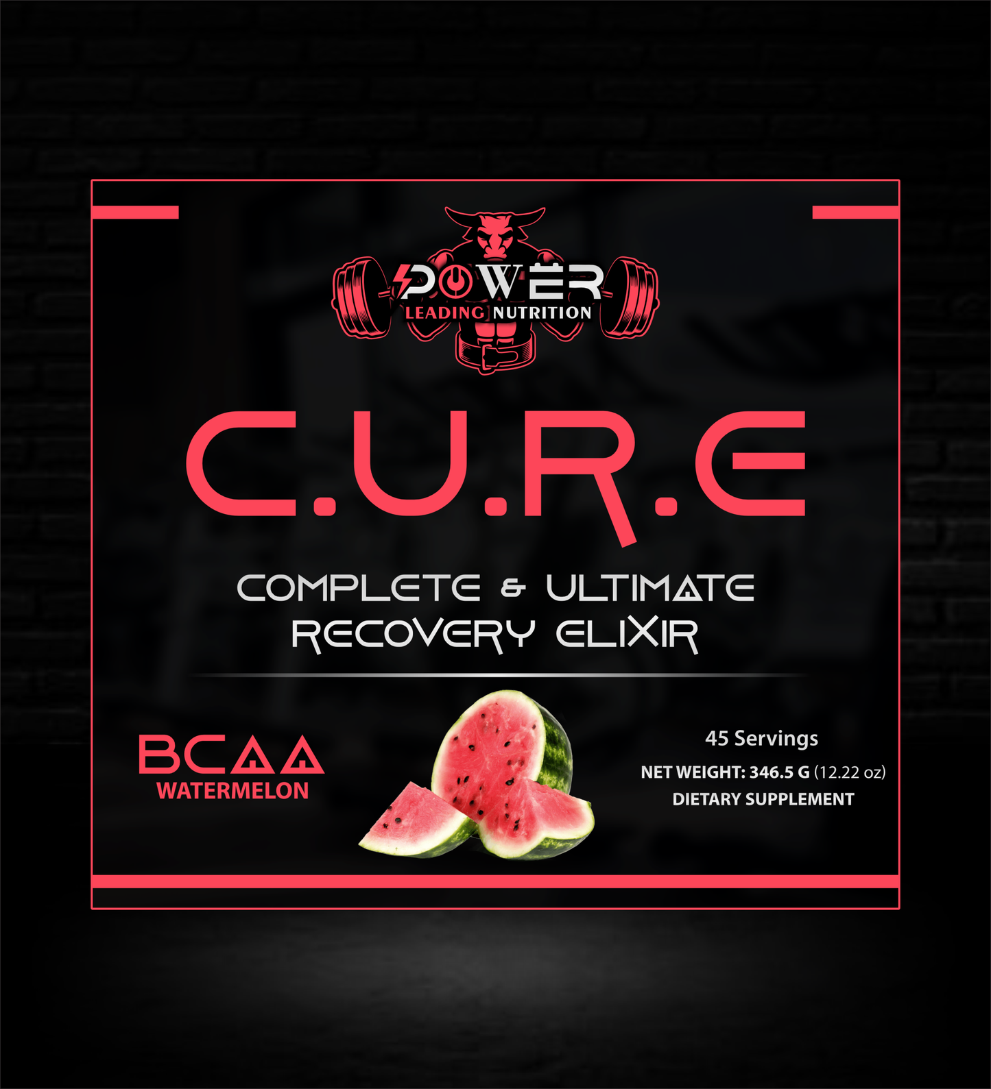 CURE Complete & Ultimate Recovery elixir(Watermelon)