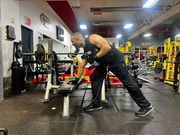 Customer using Power Leading Nutrition supplements