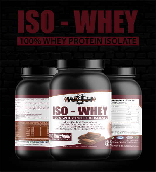 ISO - WHEY (Chocolate Milkshake)