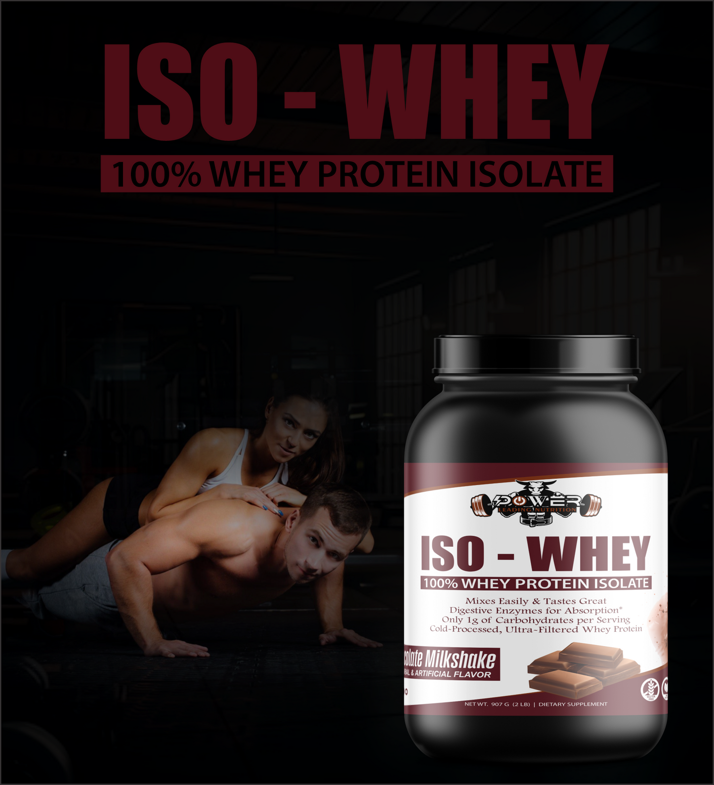 ISO - WHEY (Chocolate Milkshake)