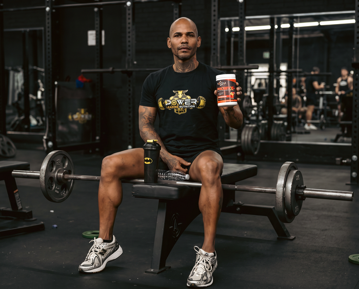 Customer using Power Leading Nutrition supplements