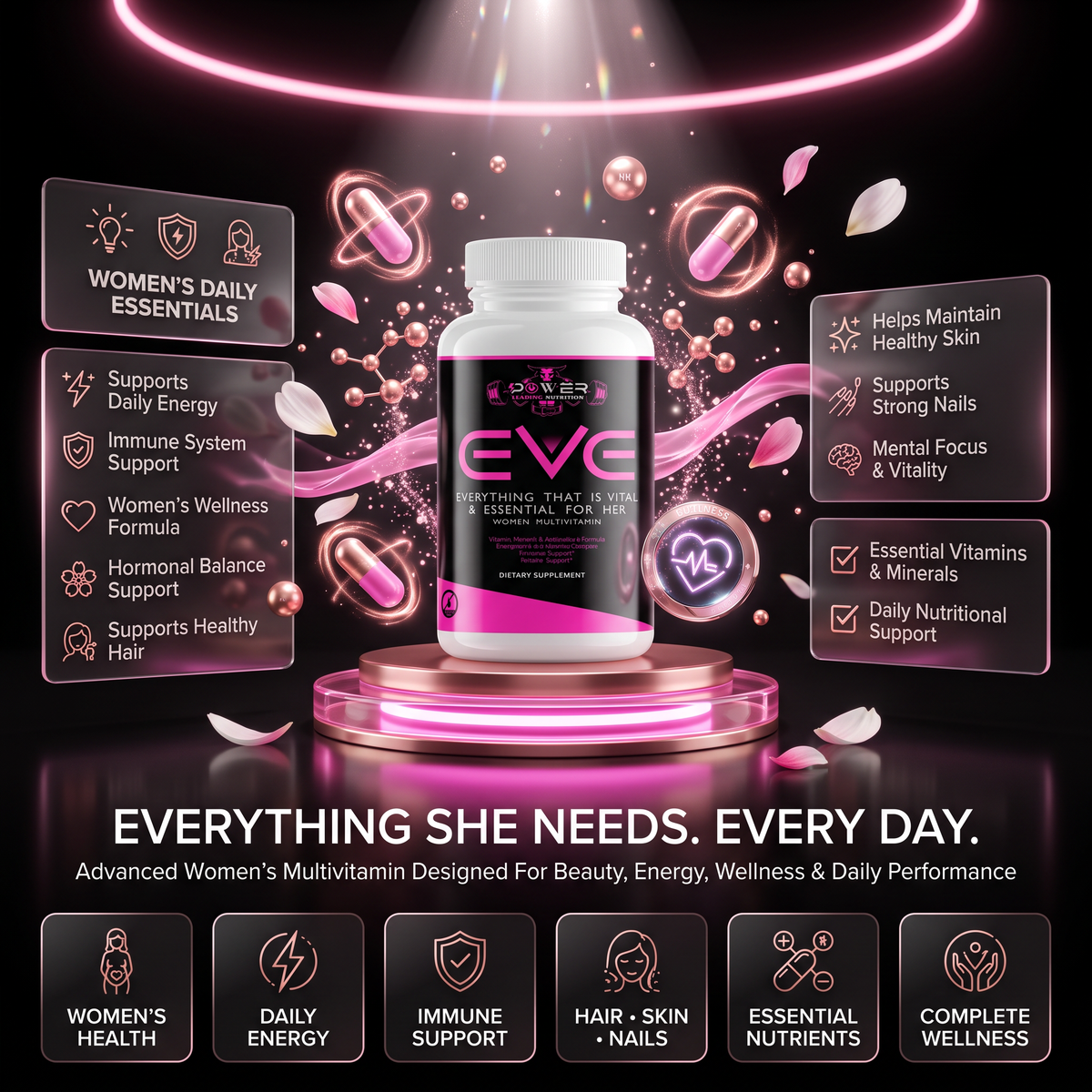Multivitamínico EVE para mujeres