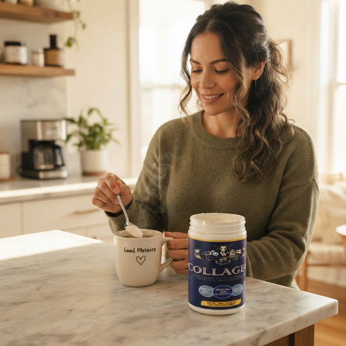 Customer using Power Leading Nutrition supplements