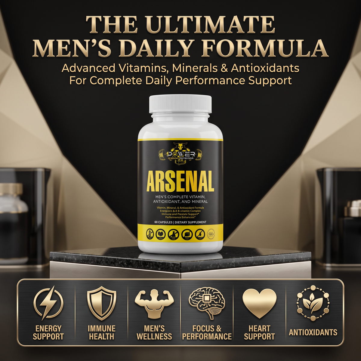Arsenal Men's Complete Vitamin 💥