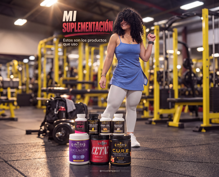 Customer using Power Leading Nutrition supplements