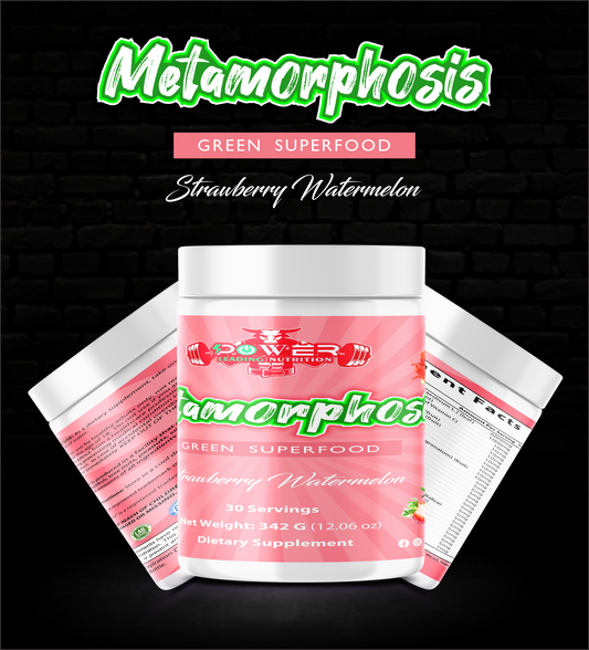 Metamorphosis (Green Superfood) Strawberry Watermelon