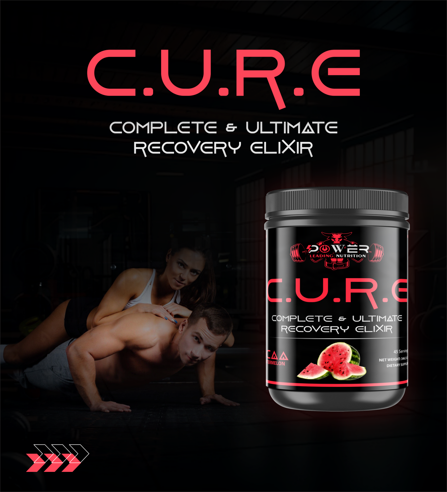 CURE Complete & Ultimate Recovery elixir(Watermelon)