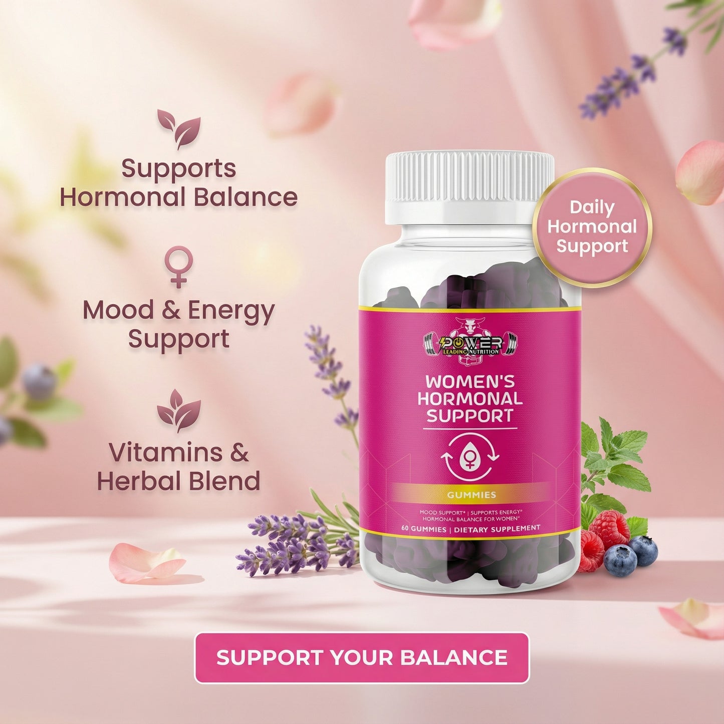 Women’s Hormonal Support Gummies 💖