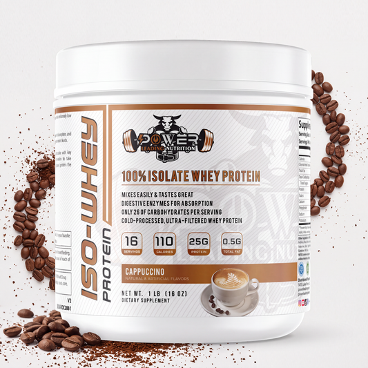ISO-WHEY Protein | 25g Whey Isolate | Cappuccino 1 LB